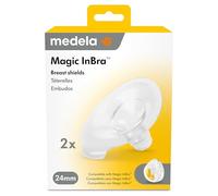 Medela Magic InBra Breast Shields 24mm (L), Accessory, Silicone, Transparent