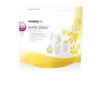 Medela Quick Clean Microwave Bags, Quick and Convenient Cleaning of Breast Pump Parts or Accessories, Reusable, Pack of 5