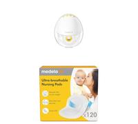 Medela Motion InBra Wearable Breast Pump + Ultra-Breathable Nursing Pads 120 pcs