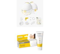 Medela Motion InBra Wearable Double Breast Pump + Purelan Lanolin Cream 37g