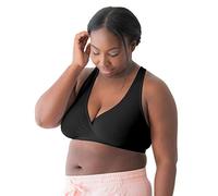 Medela Nursing Bra for Sleep and Breastfeeding, Crisscross Front, Racerback Bra, Four-Way Stretch Fabric, Easy to Care and Maintain, Oeko-Tex Certified, Black, Medium