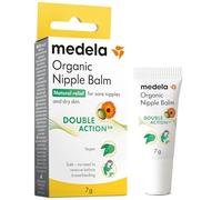 Medela Organic Nipple Cream, Soothing and Nourishing for Breastfeeding Mums, Made from Natural and Safe Ingredients, Fast Relief for Sore Nipples, Postpartum Essentials, 7 g