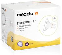 Medela PersonalFit Breast Shields, Nipple Covers for Breast Pumps, 2 Shields, 30 mm, X-Large