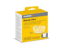 Medela Replacement Milk Container with Lid, 150 ml, 2-Pack, Designed for Melody InBra™ Breast Pump