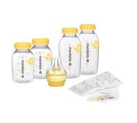Medela Store and Feed Set - Breast Milk Storage bottles, Calma Teat, Breast Milk Storage Bags - BPA-Free