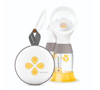 Medela Swing Maxi Electric Double Breast Pump - More Milk in Less Time - USB Rechargeable - with PersonalFit Flex Breast Shields and Medela 2-Phase Expression Technology