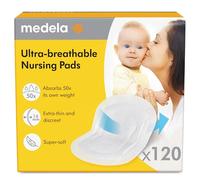 Medela Ultra-Breathable Nursing Pad | 120 Count, Highly Absorbent, Breathable and Discreet for Comfortable Wear