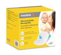 Medela Ultra-Breathable Nursing Pad | 60 Count, Highly Absorbent, Breathable and Discreet for Comfortable Wear