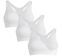 Medela Women's Sleep Bustier Nursing Bra, White, S EU