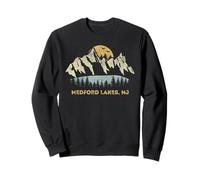 Medford Lakes New Jersey Mountain Sunset Sunrise NJ Sweatshirt