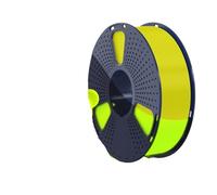 MedgAs Glow In The Dark PETG Filament Neatly Wound Luminous PETG Filament 1.75mm +/- 0.02mm 1KG Filament Fit Most FDM 3D Printers(Luminous Yellow)