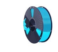 MedgAs Glow In The Dark PETG Filament Neatly Wound Luminous PETG Filament 1.75mm +/- 0.02mm 1KG Filament Fit Most FDM 3D Printers(Luminous Blue)
