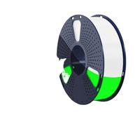 MedgAs Glow In The Dark PETG Filament Neatly Wound Luminous PETG Filament 1.75mm +/- 0.02mm 1KG Filament Fit Most FDM 3D Printers(Luminous WGN)
