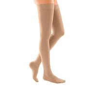 medi Duomed Soft (BS CCL 2) Compression Stockings Thigh Length with Silicone topband Closed Toe Beige Small