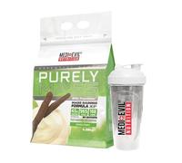 Medi-Evil Nutrition Purely Mass Gainer Whey Protein Powder, Vanilla Cream Flavour 5.28kg, High Calorie Weight Gainer for Muscle Growth and Muscle Recovery