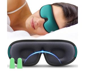 Medi Grade Cotton Eye Mask for Sleeping, 3D Memory Foam Blackout Sleep Mask