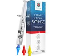 Medi Grade Ear Wax Removal Kit, 20ml Ear Syringe Kit with 3 Quad Tips