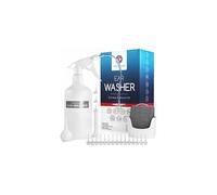 Medi Grade Ear Wax Removal Kit, 500ml Bottle - Ear Cleaner Ear Wax Remover with Ear Bulb Syringe, 2X Spray Nozzles. Control Cerumen with Our Reusable
