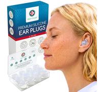 Medi Grade Silicone Ear Plugs for Sleeping, 6 Pairs, 27dB Noise Reduction