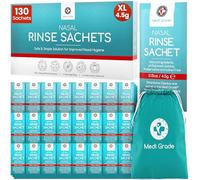 Medi Grade Sinus Rinse Sachets, 130 Salt Sachets for Nasal Rinse