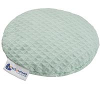 Medi Partners Cherry Stone Cushion Heat Pillow for Babies 180g Round 15cm Eco Natural 100% Cotton Heat and Cold Therapy Massage Therapy (Mint)