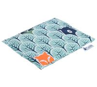 Medi Partners Cherry Stone Cushion Large Heat Pillow 500 g Rectangle 20x25 cm Natural 100% Cotton Heat + Cold Therapy Massage Therapy (Forest)