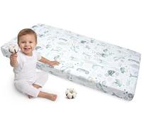 Medi Partners Fitted Sheet 60x120 cm 100% Cotton Baby Bed Linen Mattress Cot (Ocean)