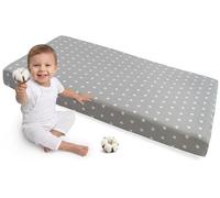 Medi Partners Fitted Sheet 60x120 cm 100% Cotton Baby Bed Linen Mattress Cot (Stars)