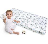 Medi Partners Fitted Sheet 60x120 cm 100% Cotton Baby Bed Linen Mattress Cot (Teddy)