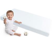 Medi Partners Fitted Sheet 60x120 cm 100% Cotton Baby Bed Linen Mattress Cot (White)