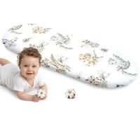 Medi Partners Fitted Sheet Pram 86 x 40 cm 100% Cotton Mattress Protector Baby