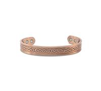 Medi Safe by Arabesques Jewels Mens Copper Celtic Magnetic Bracelet