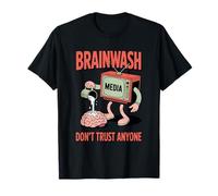 Media Brainwash Meme Style T-Shirt
