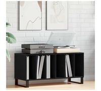 Record Cabinet Vinyl Record Storage Sideboard Cabinet Engineered Wood vidaXL