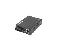 Media Converter GB PoE+ 1000Base-T RJ45 to 1000Base-LX SC 508209
