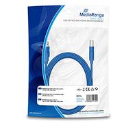 Media Range mrcs149 USB 3.0 AM/BM Cable 3 m Blue