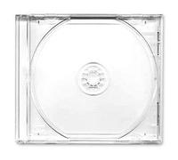 Media Replication 10/MRJCC10.4 CD/DVD Jewel 10.4mm Cases for 1 Disc with Clear Tray (Pack of 10)