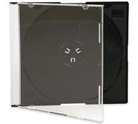 Media Replication CD Jewel Case 5.2mm Slimline Black or Clear Tray
