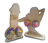 Media Replication Easter Engraved Creme Egg Treat Willy Joke Perfect Naughty Rude Gift Adult Humor FUN (Woman and Willy Set, Cadburys Creme Eggs)