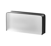 Media Shelf Console Cover | Matte Black Foldable PVC Hood for NS2 Whole Setup Care, Charging Dock Fit, Between Play Period Storage, Daily Home
