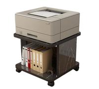 Media Stand Storage Shelf - Versatile Printer Rack for Study, Classrooms, Music Studios, and Recreation Centers