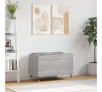 Record Cabinet Vinyl Record Storage Sideboard Cabinet Engineered Wood vidaXL