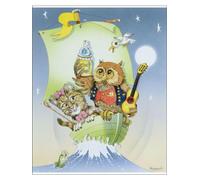 Media Storehouse 10x8 inch (25x20cm) Photo Print of The Owl and The Pussycat (4418610)