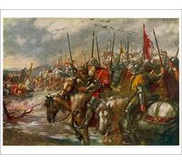 Media Storehouse 10x8 Print of Battle of Agincourt (597630)