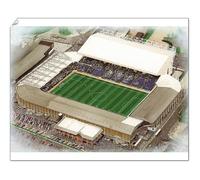 Media Storehouse 10x8 Print of Elland Road Art - Leeds United (8649221)