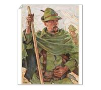 Media Storehouse 10x8 Print of Italian Alpine Soldier (608897)