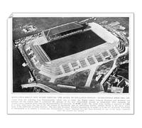Media Storehouse 10x8 Print of Murrayfield stadium from the air (7192403)