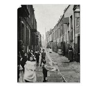 Media Storehouse 10x8 Print of Street in Wapping, East End of London (4470631)