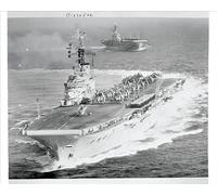 Media Storehouse 1954 British Aircraft Carriers Print: HMS Centaur and Albion - Print 10"x8" (25x20cm) (39153297)