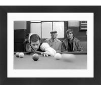 Media Storehouse Alex Higgins at the Table Print, November 1969 - Modern Frame 22"x18" (58x48cm) (21304215)